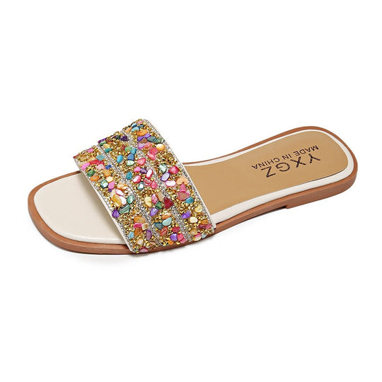Damen Glitzernde und bequeme Slipper
