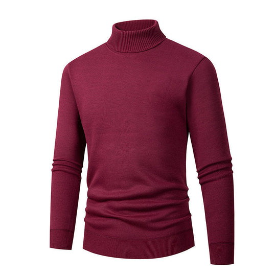Herren eleganter Rollkragenpullover aus hochwertigem Material