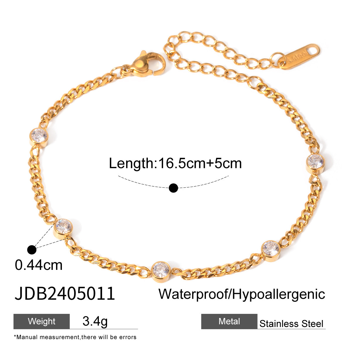 Damen Armband mit stilvollem Design und hypoallergenen Eigenschaften Shop Nory