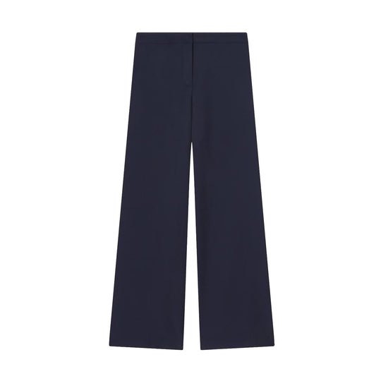 Damen Hochtaillierte Palazzo-Hose mit weitem Bein und glattem Bund Shop Nory