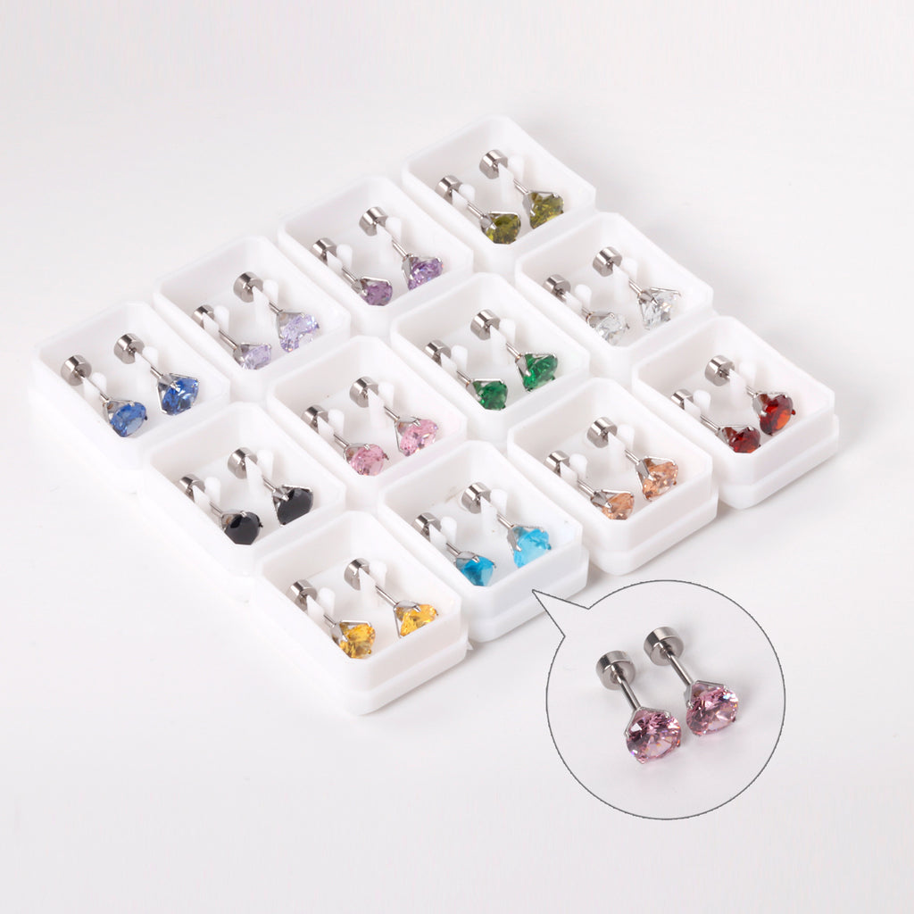 Damen eindrucksvolle Schmuckstecker aus chirurgischem Edelstahl Shop Nory