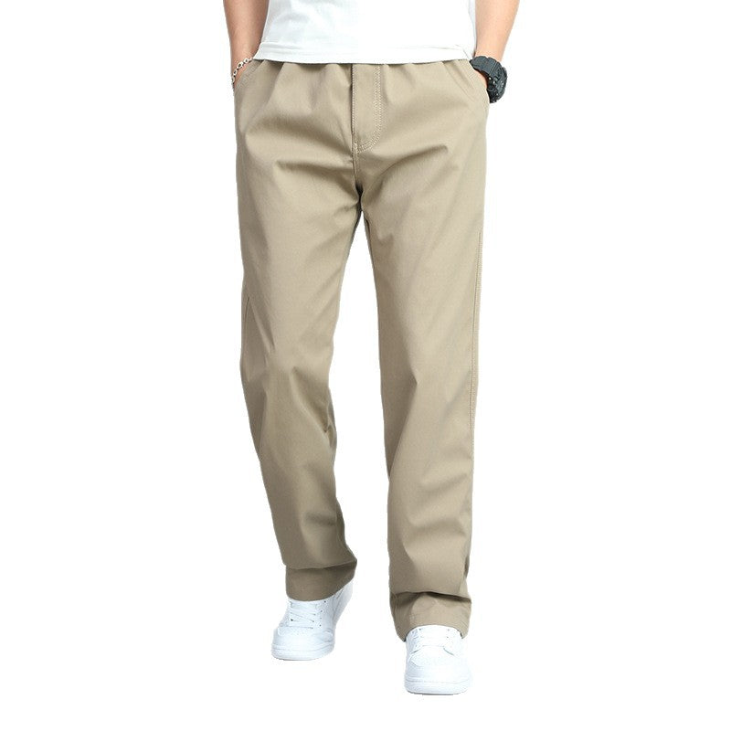 Herren Bequeme Chino-Baumwollhose Shop Nory