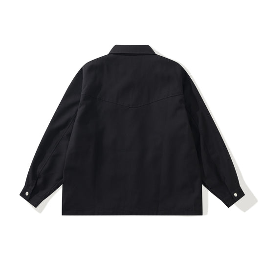 Herren Utility-Chorejacke mit durchgehendem Reißverschluss und großen Pattentaschen Shop Nory