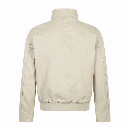 Unisex Kurz geschnittener Canvas-Fieldblouson mit Schnallenblende, Utility‑Taschen und hohem Stehkragen Shop Nory