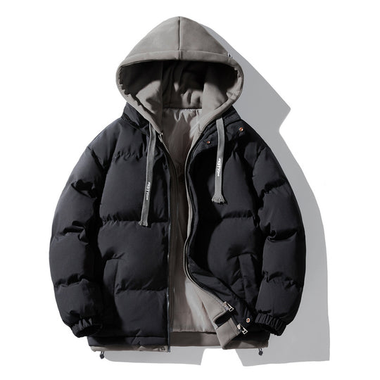 Herren Wattierte Steppjacke mit integriertem Kapuzen-Layer und winddichter Außenhülle Shop Nory