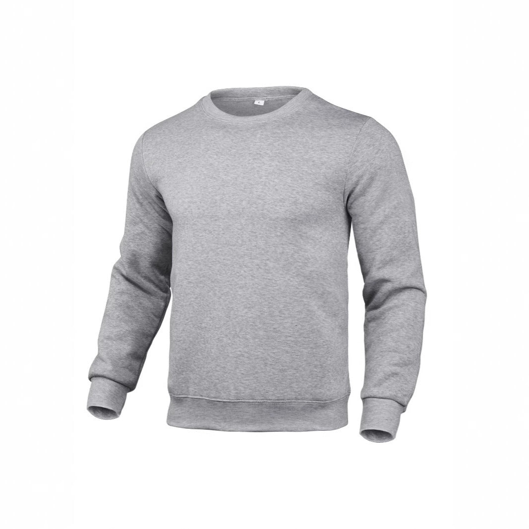 Herren nan klassisches Rundhals-Sweatshirt mit weichem Fleece-Innenfutter, geripptem Saum und verstärkten Nähten Shop Nory