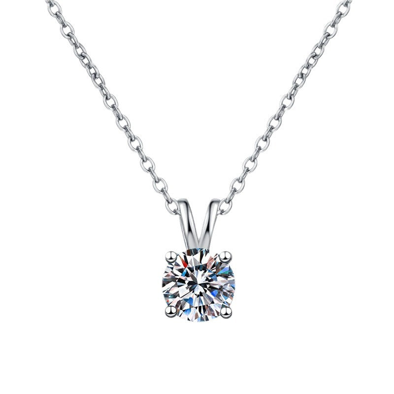 Damen elegante Halskette mit funkelndem Kristall Shop Nory