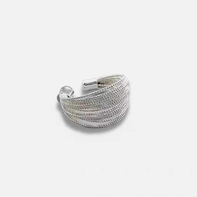Damen eleganter und stilvoller Ring aus Edelstahl Shop Nory