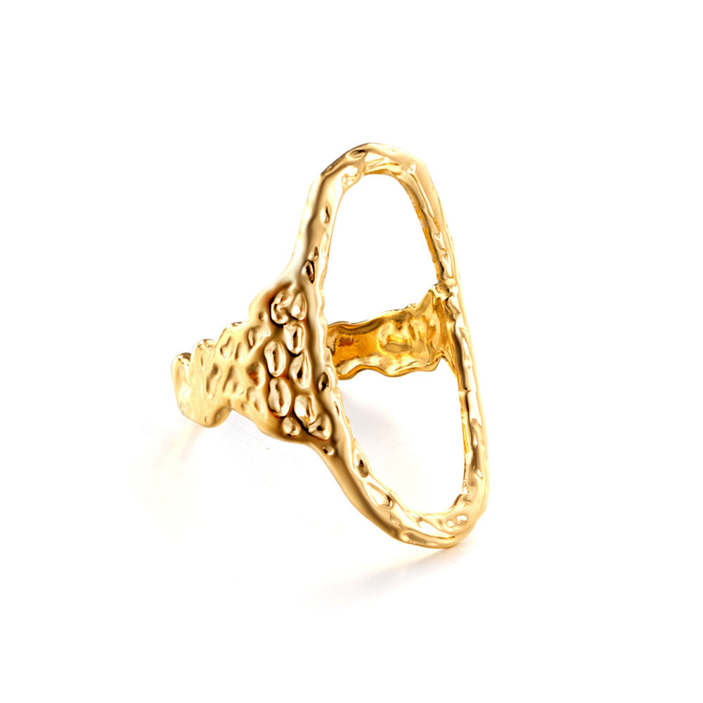 Damen moderner Offener Ring mit trendigem Schriftzug Liebe Shop Nory