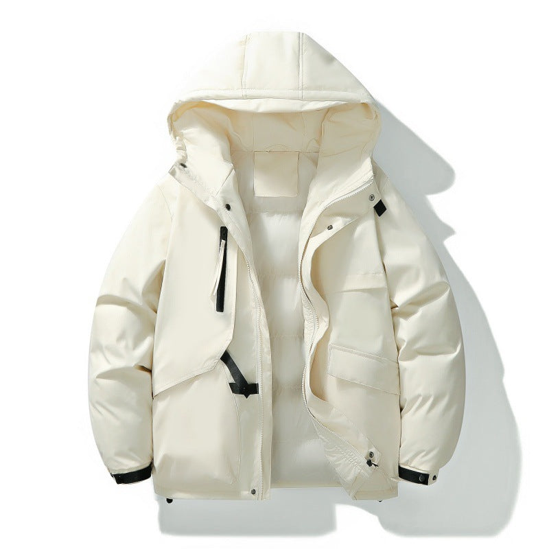 Herren Isolierte Parka-Jacke mit Kapuze Shop Nory