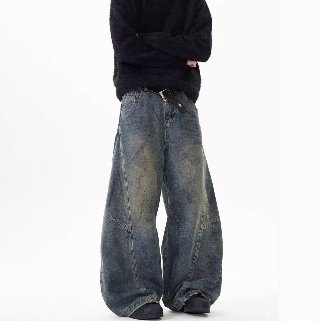 Damen Weitgeschnittene Hochbundjeans Shop Nory