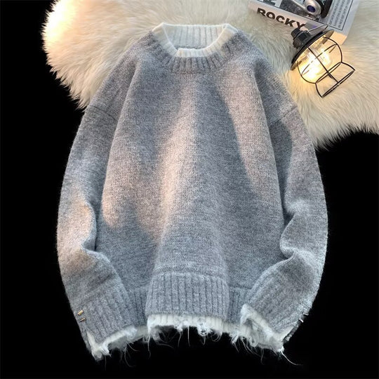 Damen Kuscheliger Oversized Pullover mit raffiniertem Schnitt Shop Nory