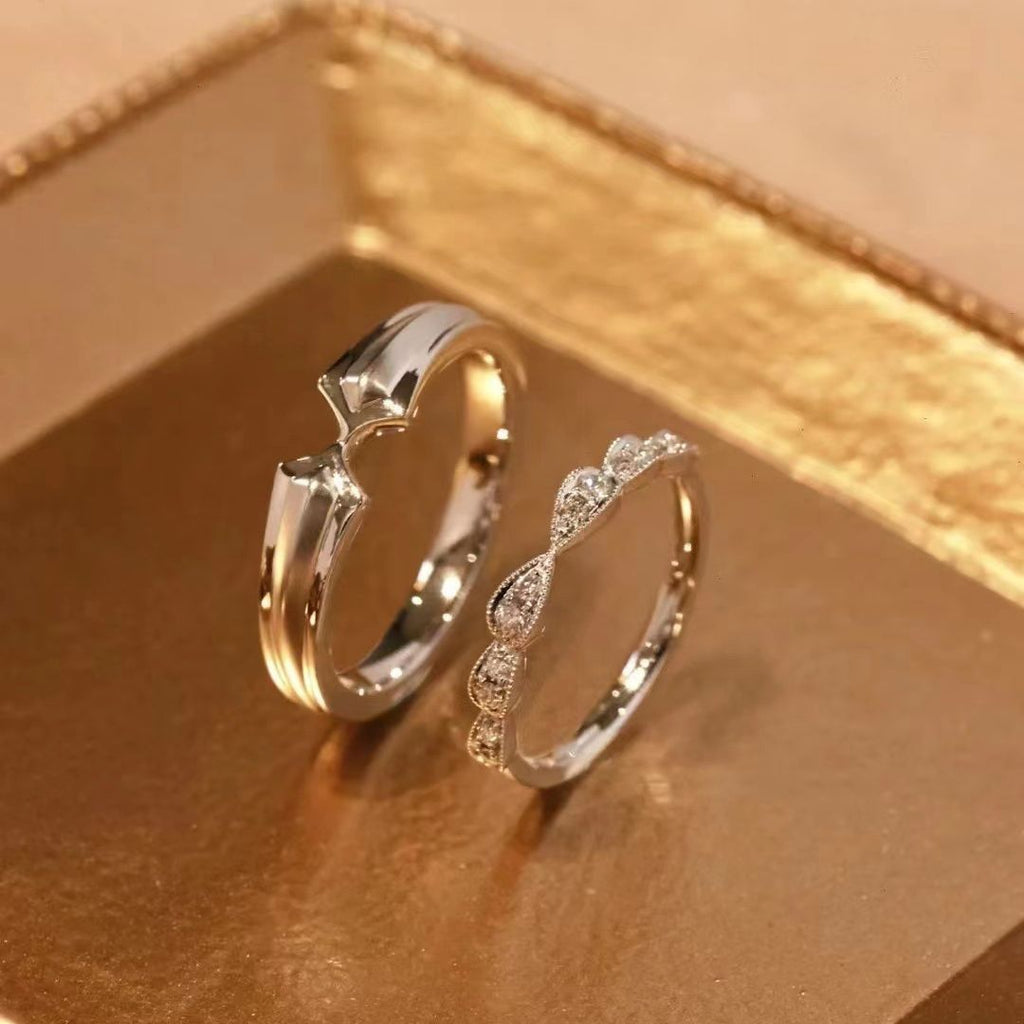 Damenring mit filigranen Zirkonia-Akzenten und elegantem Design Shop Nory