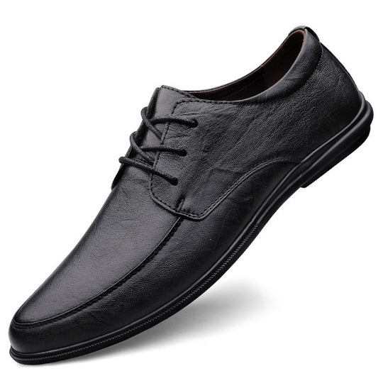 Herren Elegante Echtleder Schnürschuhe Shop Nory