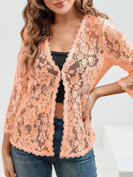 Eleganter Blazer mit Spitze
