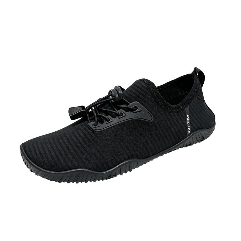 Damen Atmungsaktive Strick-Freizeitschuhe mit rutschfester Flexsohle und Schnell-Lacing Shop Nory