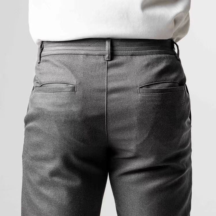 Herren Chinohose Slim Fit mit elastischem Bund