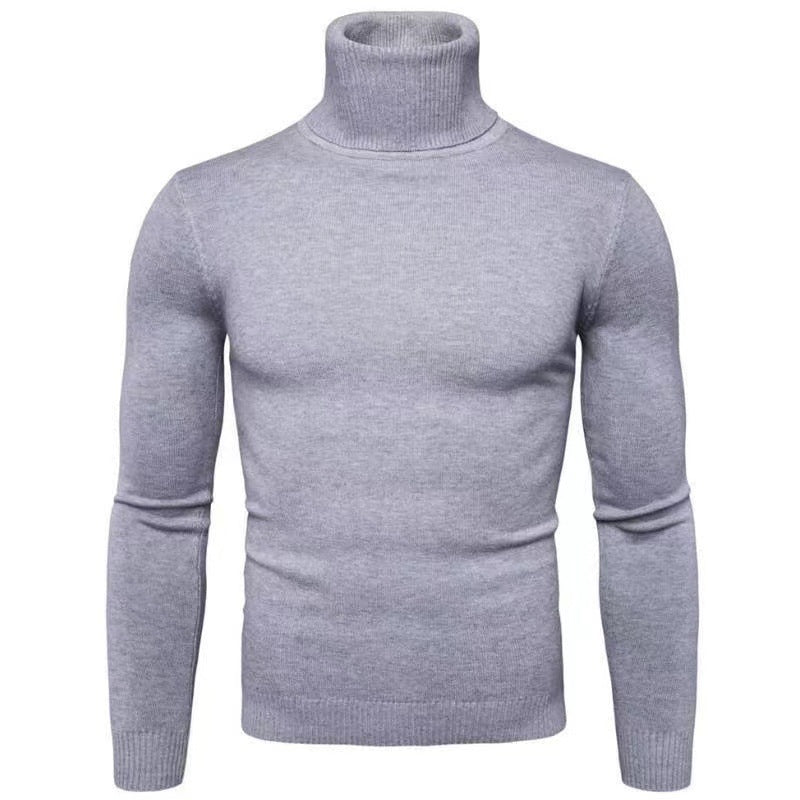 Herren Rollkragenpullover aus hochwertiger Baumwolle