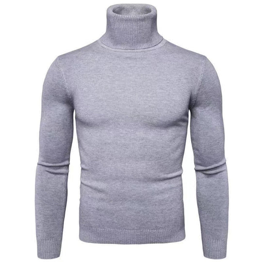 Herren Rollkragenpullover aus hochwertiger Baumwolle