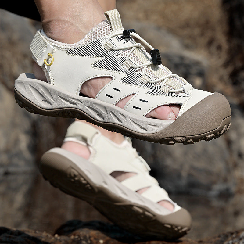 Damen Outdoor-Sandalen mit anpassbarem Schnellschnürsystem von