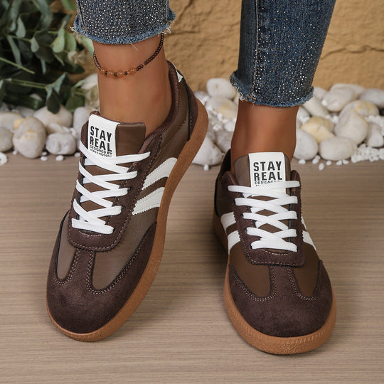 Damen Sneakers im sportlich-eleganten Design mit rutschfester Laufsohle