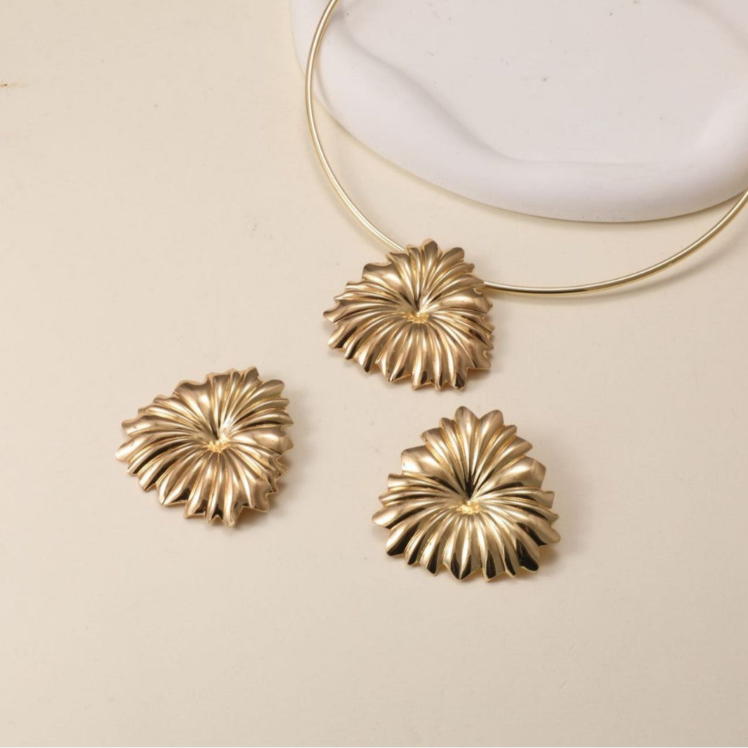 Damen Schmuckset mit elegantem, floralem Design Shop Nory