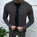 Herren sportliche Jacke mit strukturiertem Design