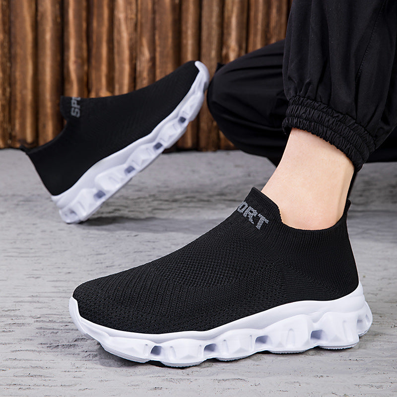 Damen Schnelltrocknende Sport-Sneaker mit elastischem Schaft