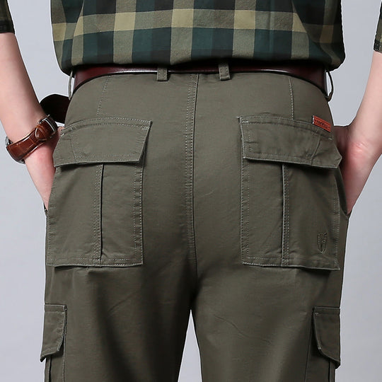 Herren Cargohose mit mehrfachen Klappentaschen und robustem Baumwollmix Shop Nory