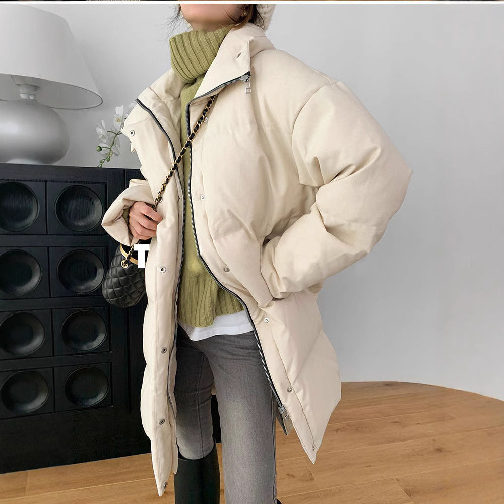 Damen Modische Steppjacke mit hohem Kragen Shop Nory 1789268422