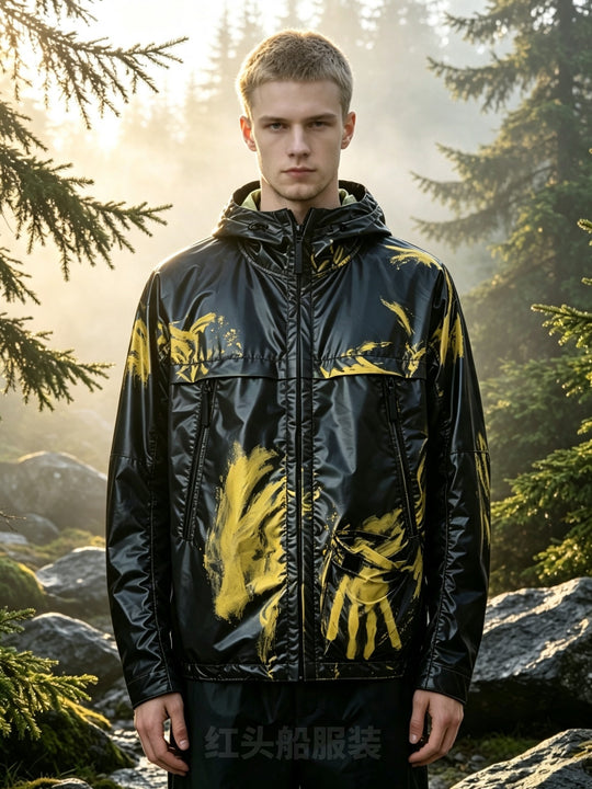 Herren Wasserdichte Outdoorjacke