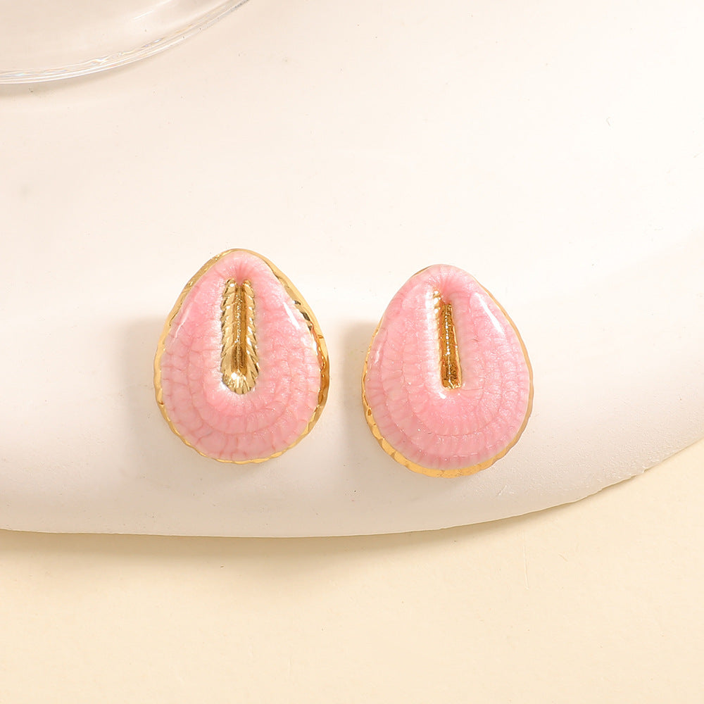 Damen Ohrstecker im eleganten Muscheldesign Shop Nory 1784077119