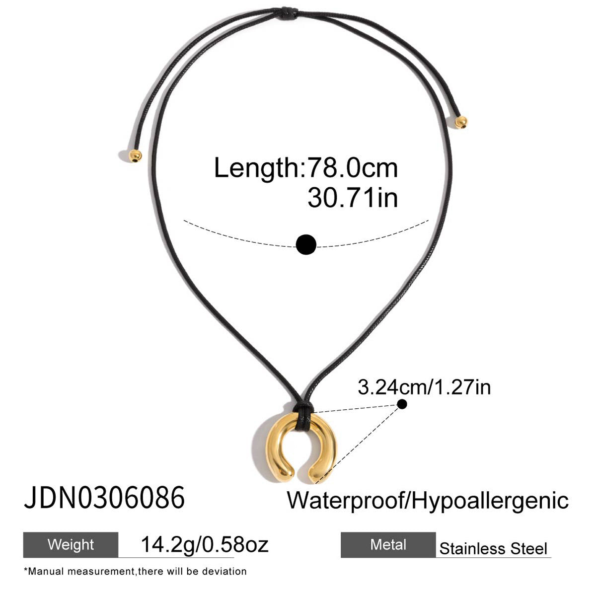 Damen Halskette mit einzigartigem Anhänger und verstellbarem Design Shop Nory
