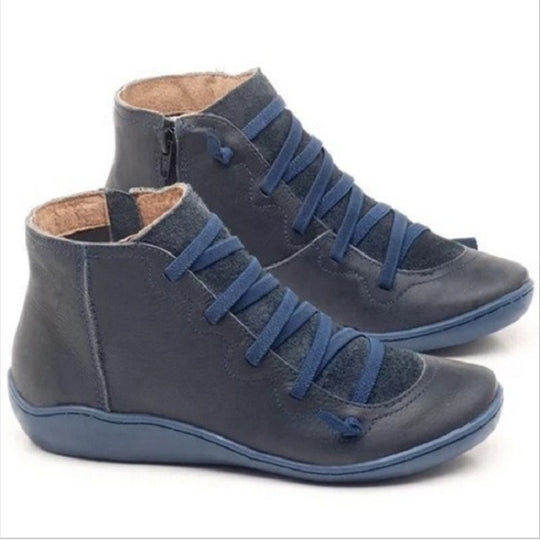 Damen Komfort-Ankleboot mit elastischer Schnürung und ergonomischer Komfortsohle Shop Nory