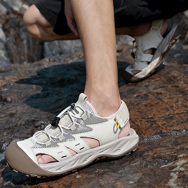 Damen Outdoor-Sandalen mit anpassbarem Schnellschnürsystem von