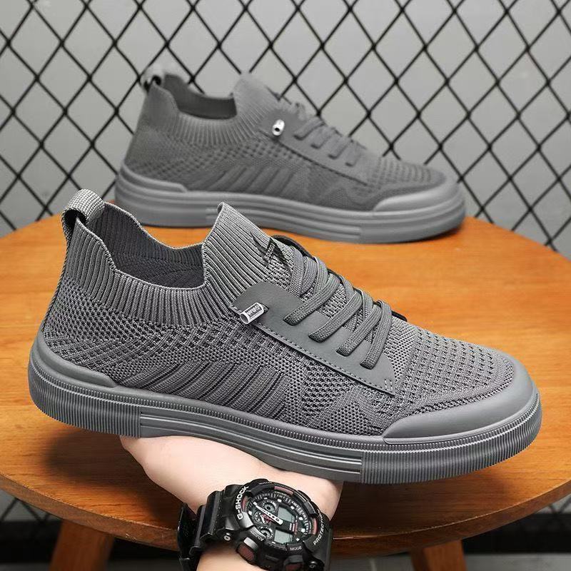 Herren Leichter gestrickter Low-Top-Sneaker mit sockenhaftem Schaft und elastischem Einstieg Shop Nory