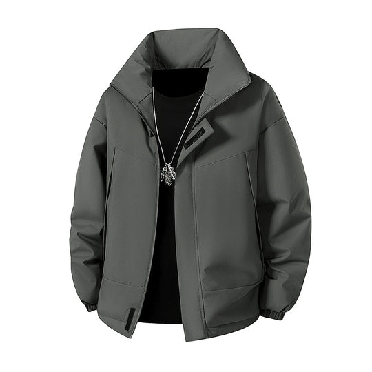 Herren Modische Übergangsjacke mit hohen Kragen Shop Nory