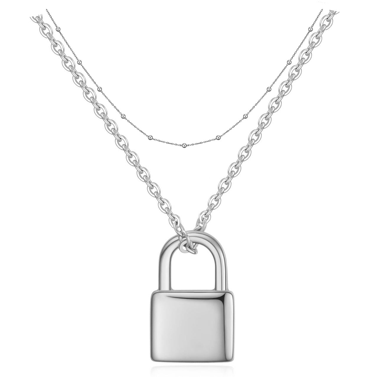 Damen Halskette mit verschlossener Anhänger-Design Shop Nory