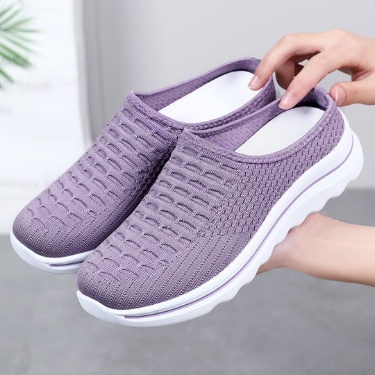 Damen nan nahtloser gestrickter Komfort-Mule mit atmungsaktivem 3D-Mesh-Oberteil und stoßdämpfender Leichtprofilsohle Shop Nory