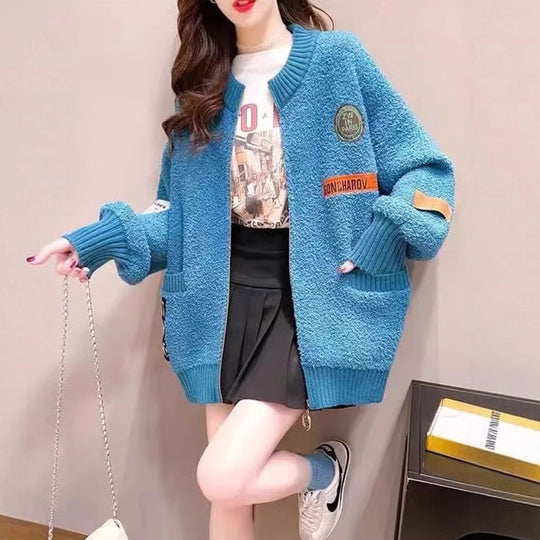 Damen Gemütlicher Oversized Cardigan Shop Nory