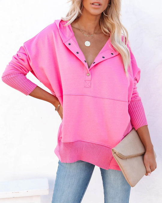 Damen Oversized Kapuzenpullover