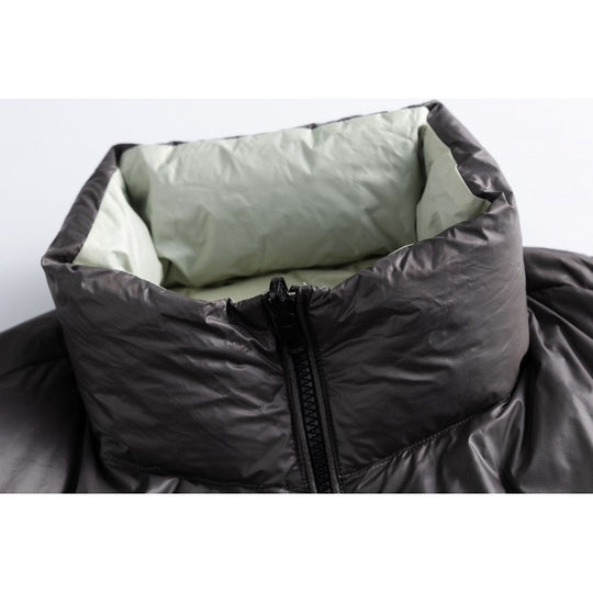 Unisex Wattierte Oversize-Steppjacke mit leichter Thermo‑Wattierung und Stehkragen Shop Nory