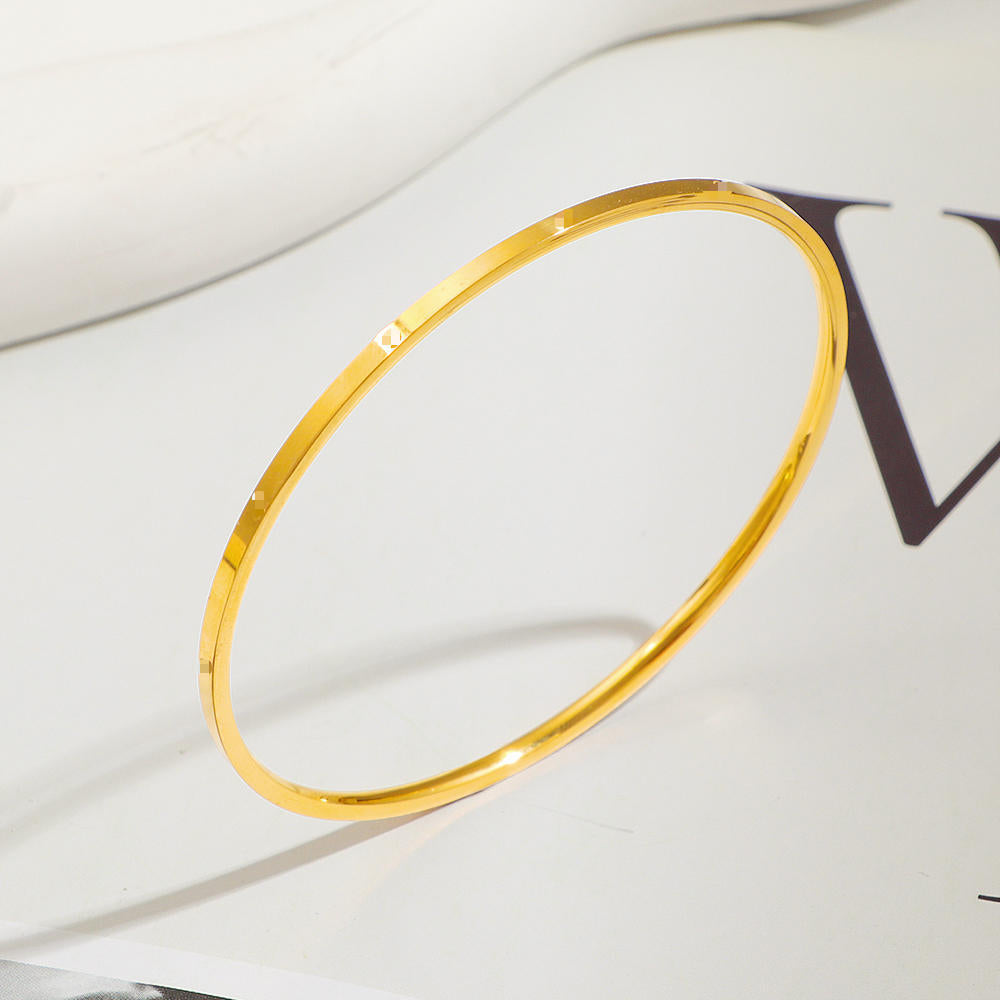 Damen Armreif mit feinem, strukturiertem Design Shop Nory