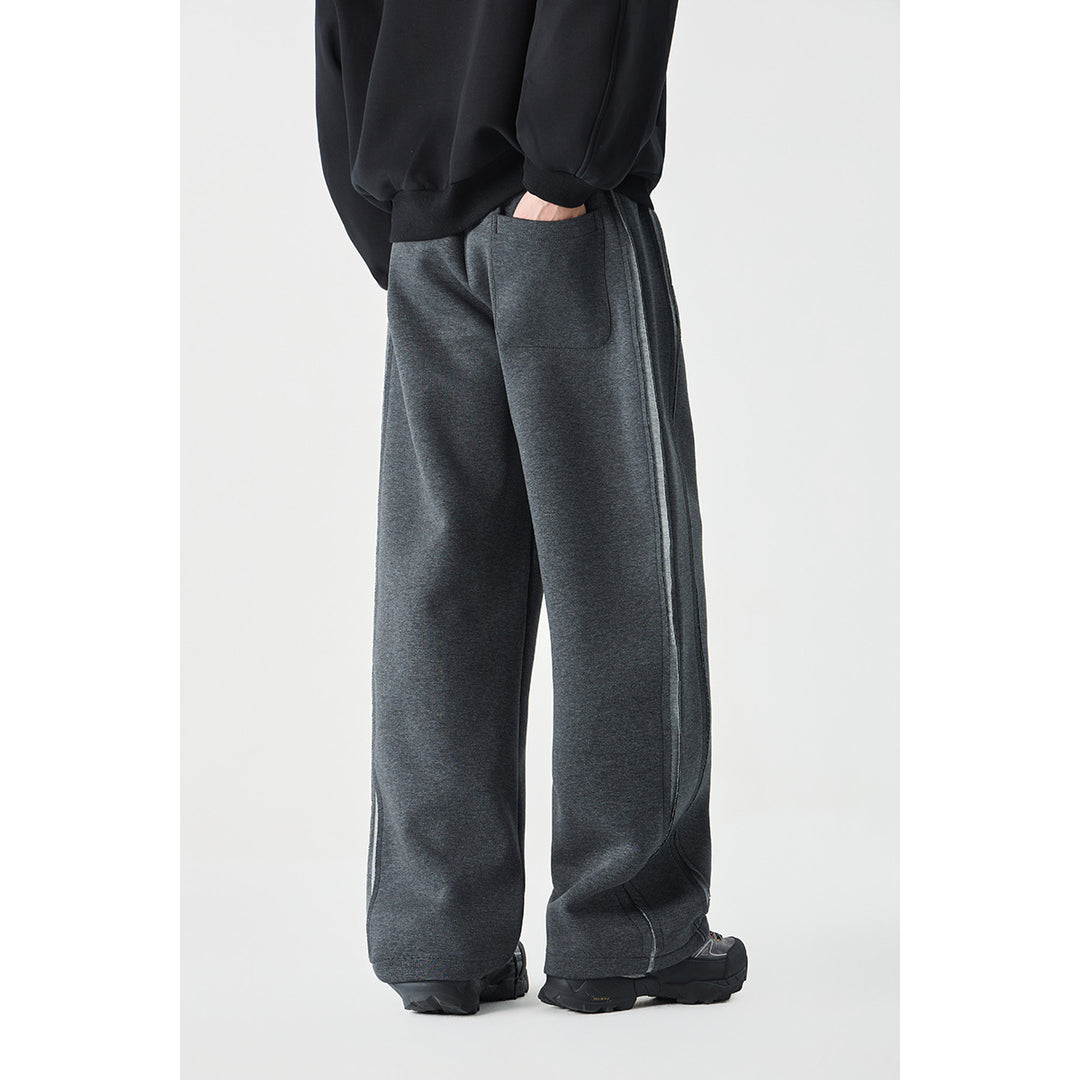 Damen Relaxed-Fit Culotte-Sweathose mit hohem Gummibund und Kontrastpaspel Shop Nory