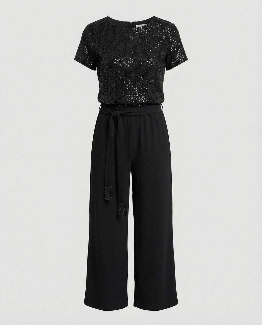 Damen Zweiteiler Set Pailletten elegant