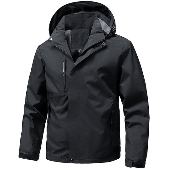 Herren Funktionsjacke mit abnehmbarer Kapuze Shop Nory