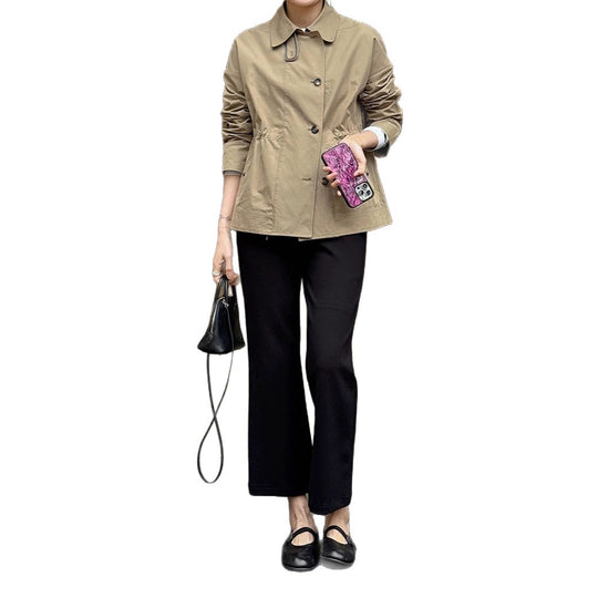 Damen Modische Kurzjacke mit hohem Kragen Shop Nory