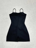 Damen sportlicher Badeanzug mit verstellbaren Trägern und Rüschendetails