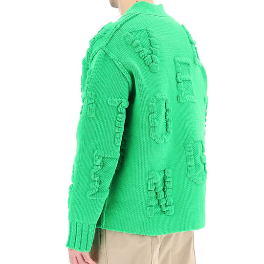 Damen Modische Strickjacke mit strukturiertem Design
