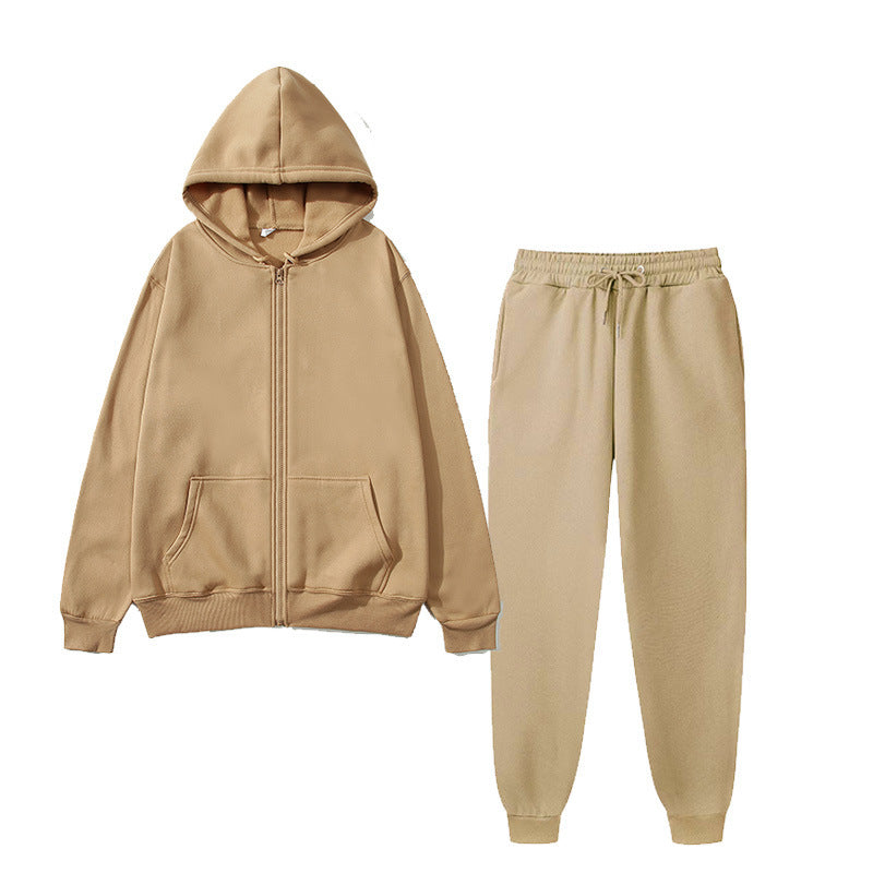 Damen Sportlicher Kapuzenanzug mit durchgehendem Reißverschluss Shop Nory